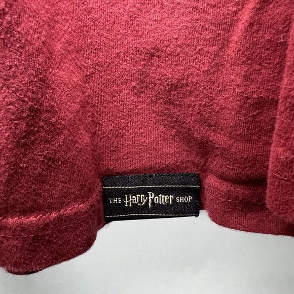 Harry Potter Shop Gryffindor Long Sleeve T Shirt Adult Size Small Red Yellow - Picture 4 of 12